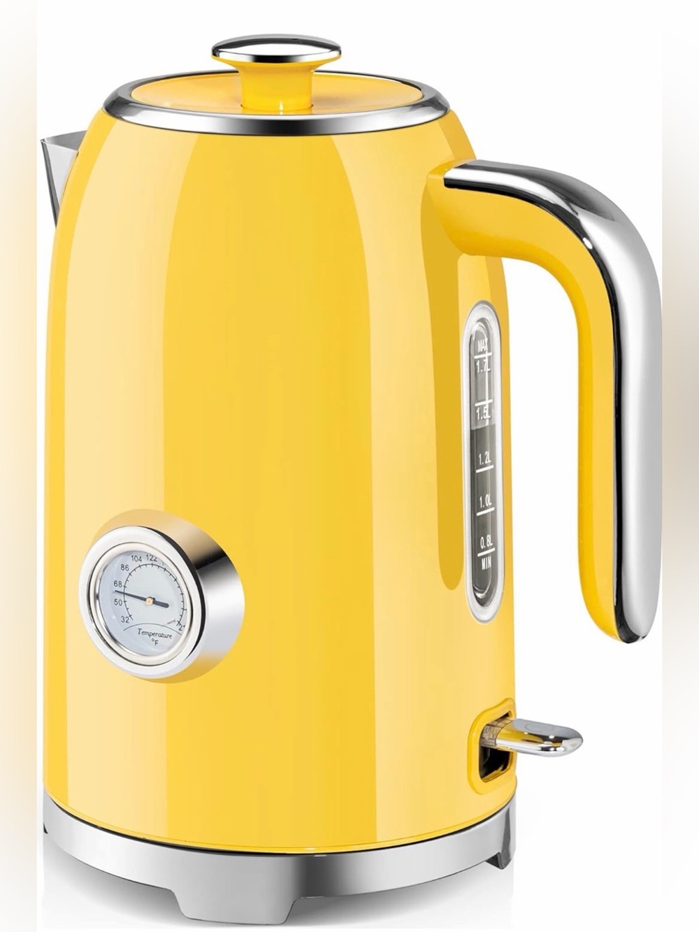 Susteas Electric Kettle Retro Yellow